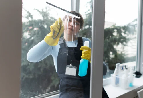 Nettoyage de vitres intérieures et extérieures à Villefargeau